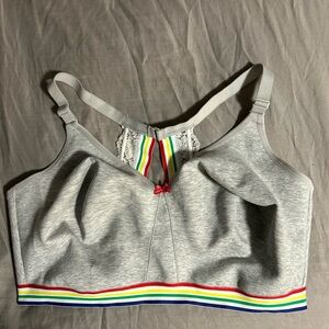 Cacique Unlined No Wire Bra Full Coverage Bra Size 44H